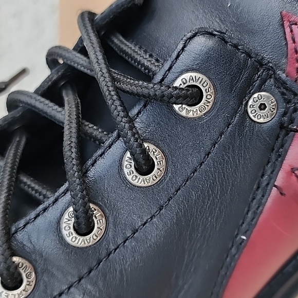 Harley-Davidson Flame Leather Boots | Size 9 | Ride or Die Style 81474 - Picture 6 of 15